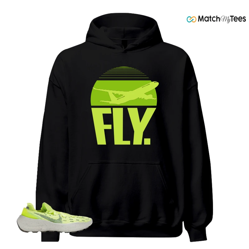 NIKE SPACE HIPPIE 04 LIGHT LEMMON TWIST SNEAKER Matching Tees hoodie