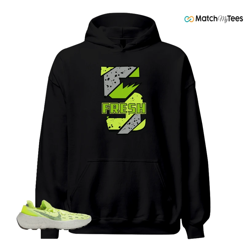 NIKE SPACE HIPPIE 04 LIGHT LEMMON TWIST SNEAKER Matching Tees hoodie
