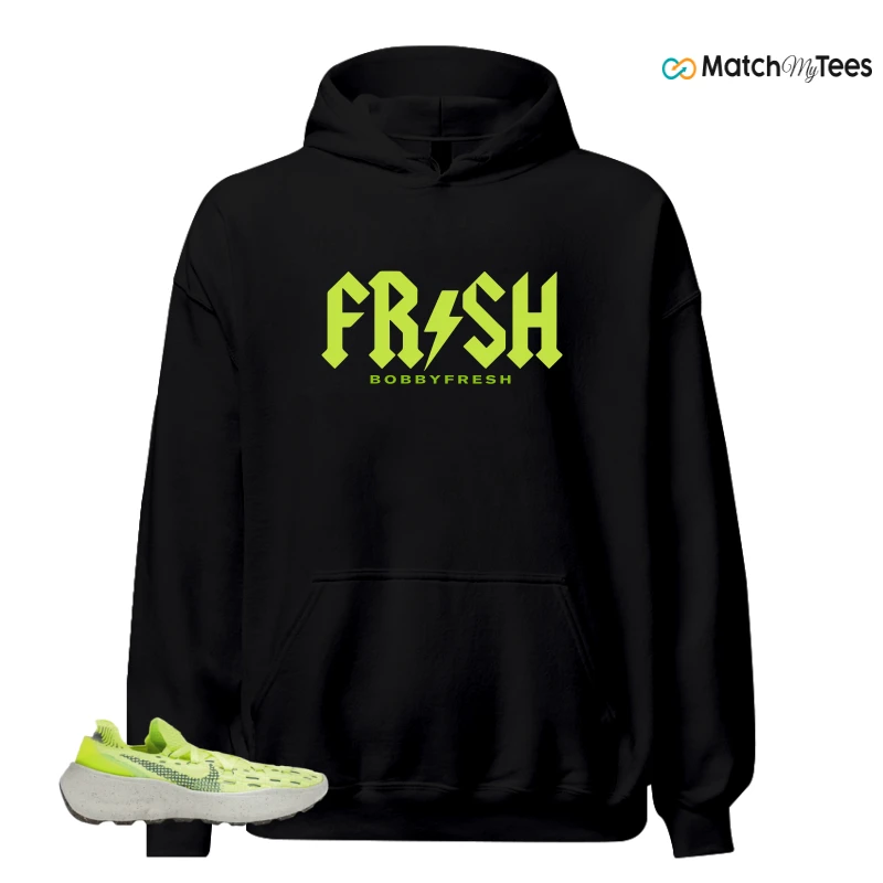 NIKE SPACE HIPPIE 04 LIGHT LEMMON TWIST SNEAKER Matching Tees hoodie
