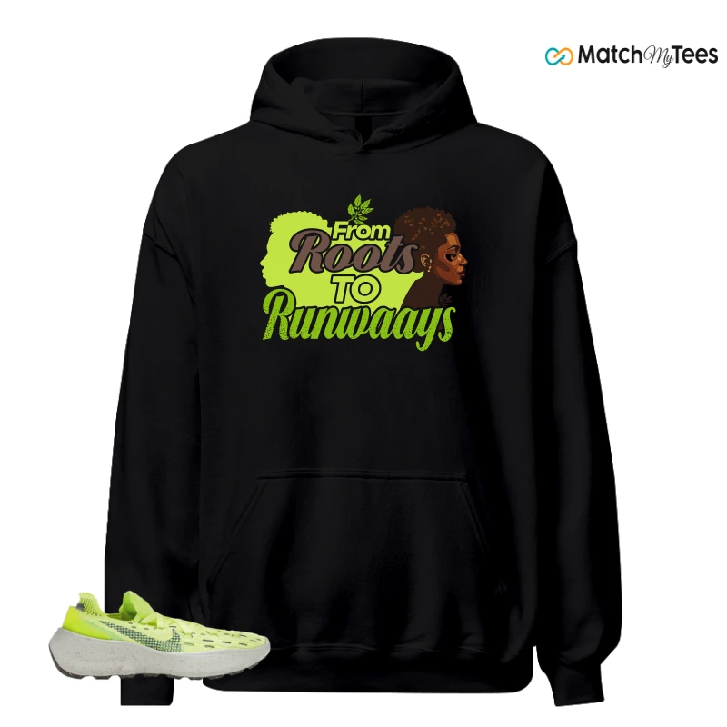 NIKE SPACE HIPPIE 04 LIGHT LEMMON TWIST SNEAKER Matching Tees hoodie