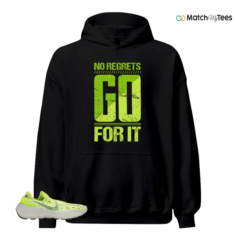 NIKE SPACE HIPPIE 04 LIGHT LEMMON TWIST SNEAKER Matching Tees hoodie