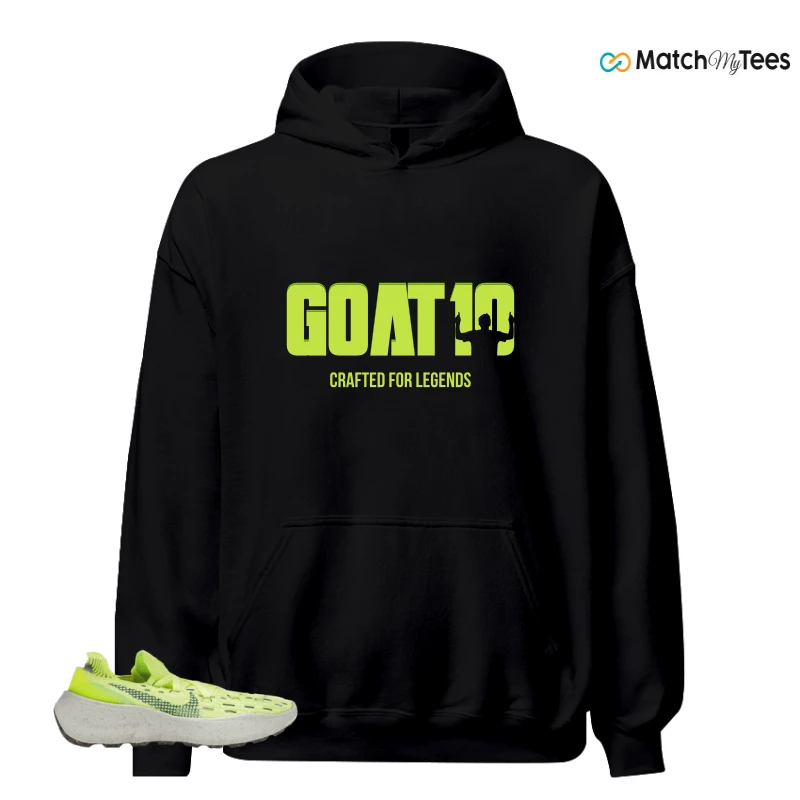 NIKE SPACE HIPPIE 04 LIGHT LEMMON TWIST SNEAKER Matching Tees hoodie