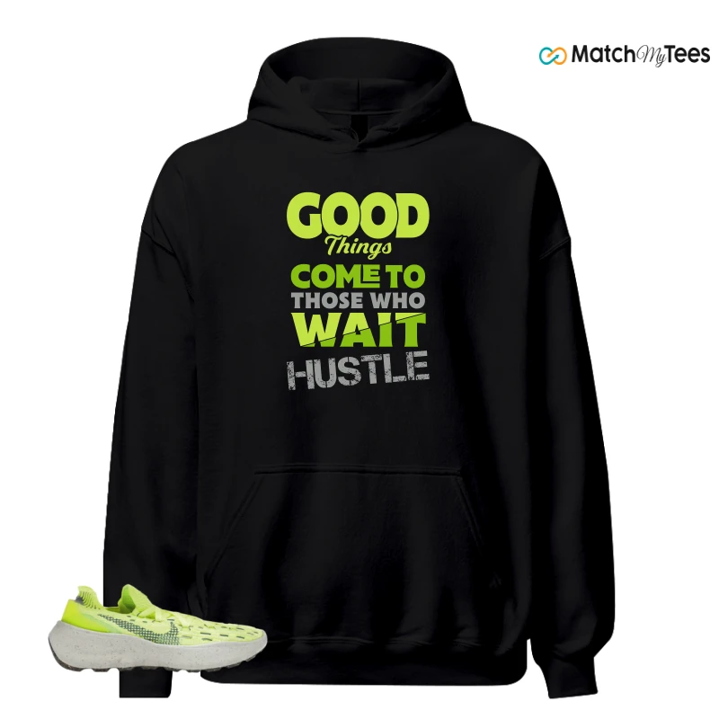 NIKE SPACE HIPPIE 04 LIGHT LEMMON TWIST SNEAKER Matching Tees hoodie