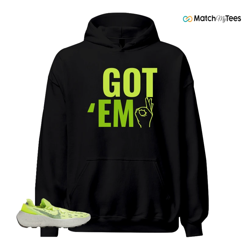 NIKE SPACE HIPPIE 04 LIGHT LEMMON TWIST SNEAKER Matching Tees hoodie