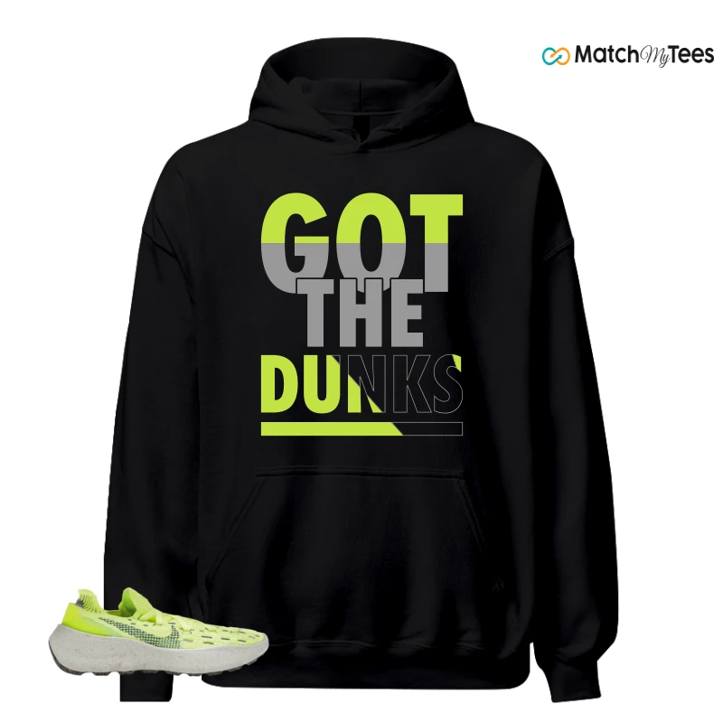 NIKE SPACE HIPPIE 04 LIGHT LEMMON TWIST SNEAKER Matching Tees hoodie
