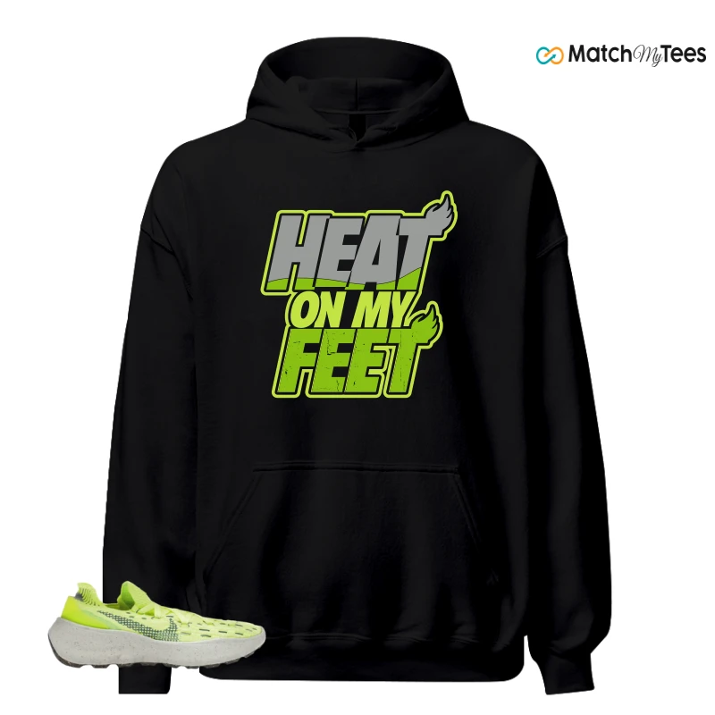 NIKE SPACE HIPPIE 04 LIGHT LEMMON TWIST SNEAKER Matching Tees hoodie