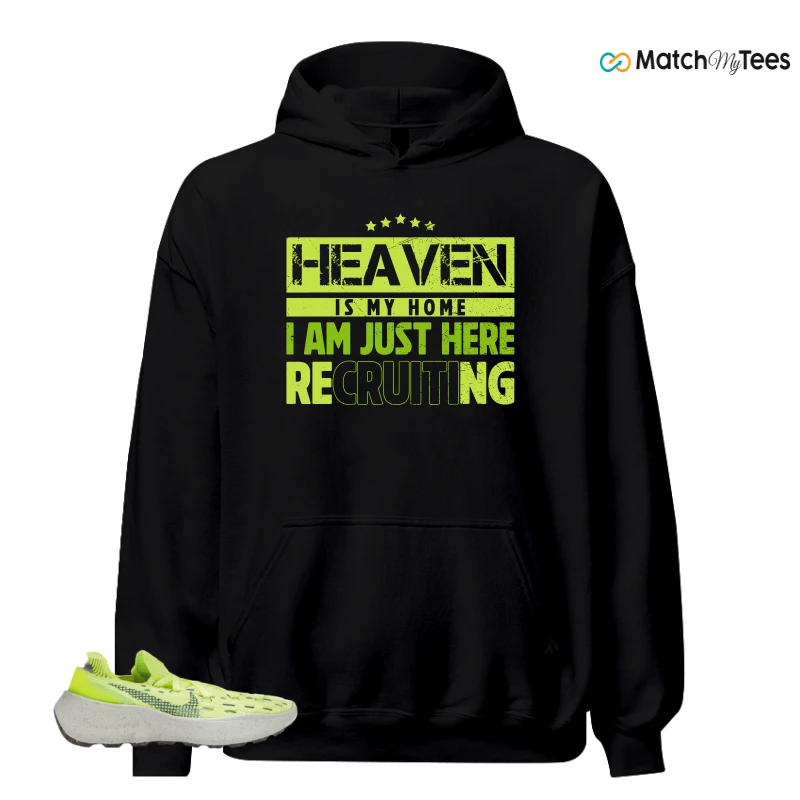 NIKE SPACE HIPPIE 04 LIGHT LEMMON TWIST SNEAKER Matching Tees hoodie