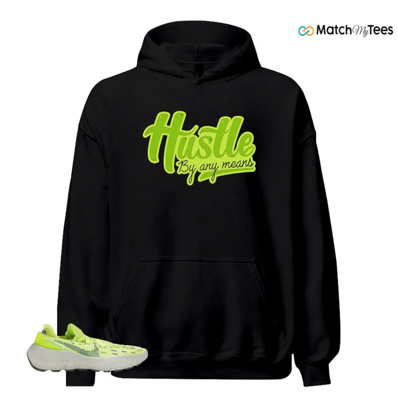 NIKE SPACE HIPPIE 04 LIGHT LEMMON TWIST SNEAKER Matching Tees hoodie