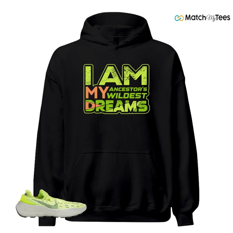 NIKE SPACE HIPPIE 04 LIGHT LEMMON TWIST SNEAKER Matching Tees hoodie