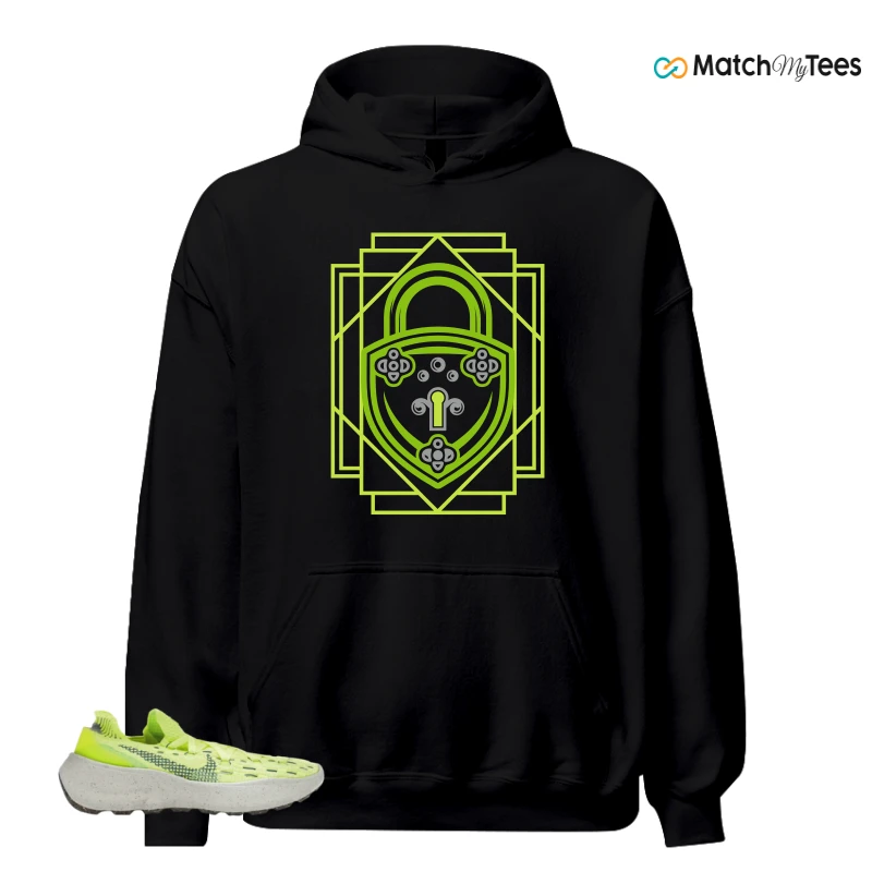 NIKE SPACE HIPPIE 04 LIGHT LEMMON TWIST SNEAKER Matching Tees hoodie