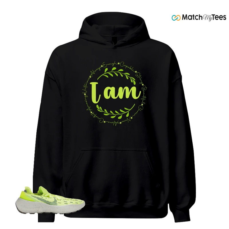 NIKE SPACE HIPPIE 04 LIGHT LEMMON TWIST SNEAKER Matching Tees hoodie