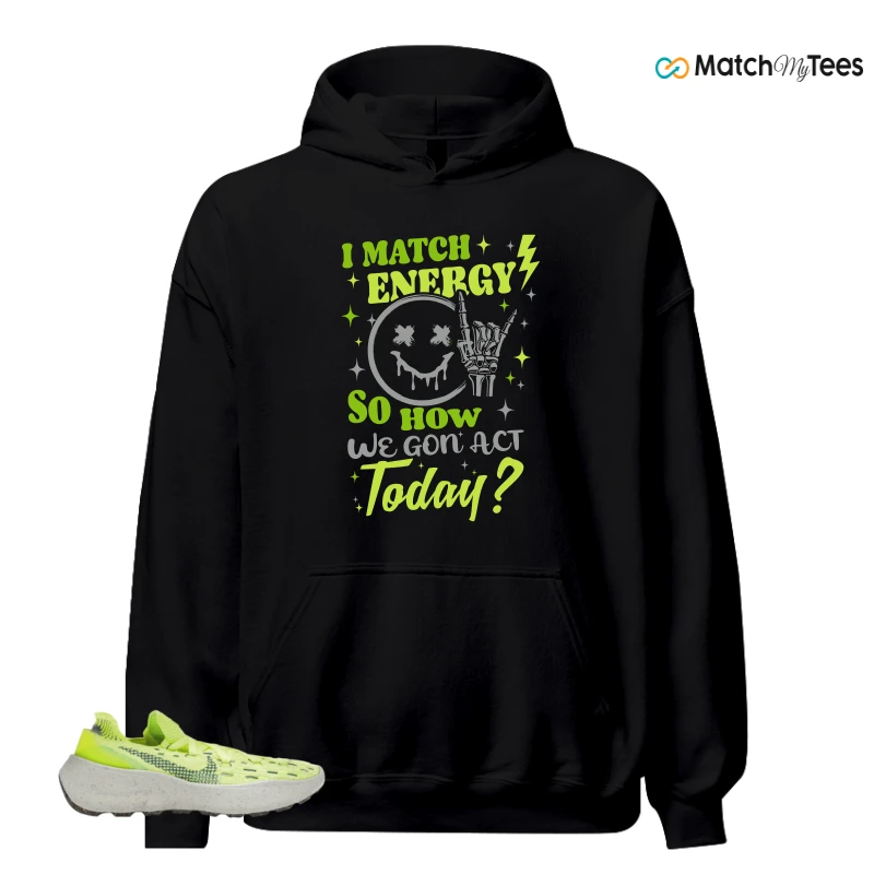 NIKE SPACE HIPPIE 04 LIGHT LEMMON TWIST SNEAKER Matching Tees hoodie