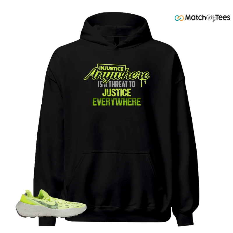 NIKE SPACE HIPPIE 04 LIGHT LEMMON TWIST SNEAKER Matching Tees hoodie