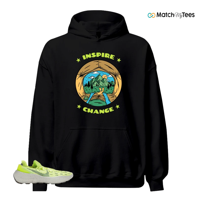 NIKE SPACE HIPPIE 04 LIGHT LEMMON TWIST SNEAKER Matching Tees hoodie