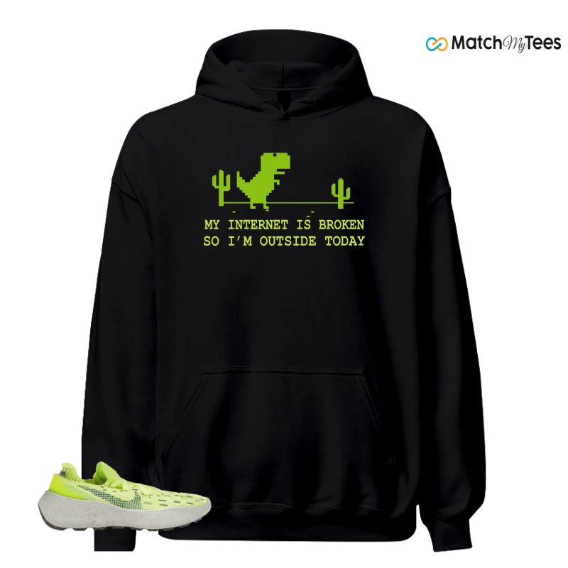 NIKE SPACE HIPPIE 04 LIGHT LEMMON TWIST SNEAKER Matching Tees hoodie