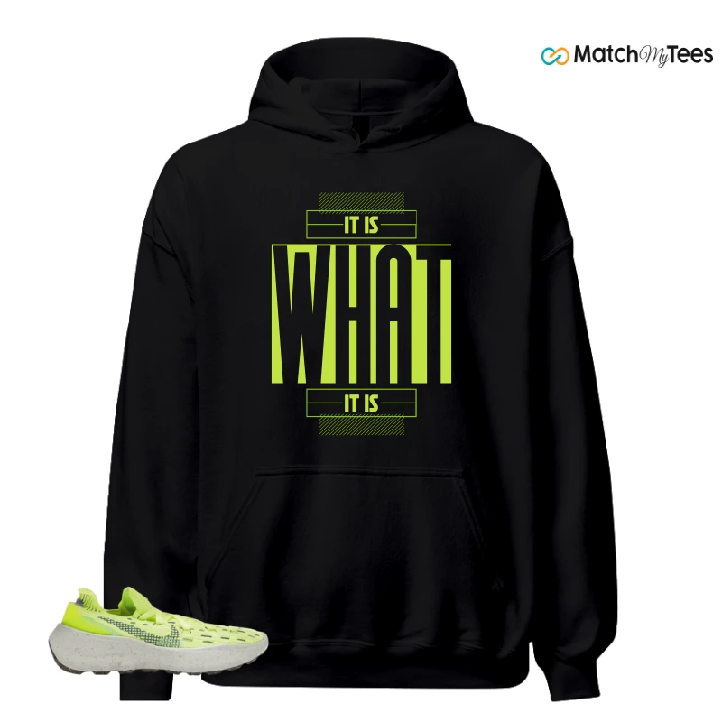 NIKE SPACE HIPPIE 04 LIGHT LEMMON TWIST SNEAKER Matching Tees hoodie