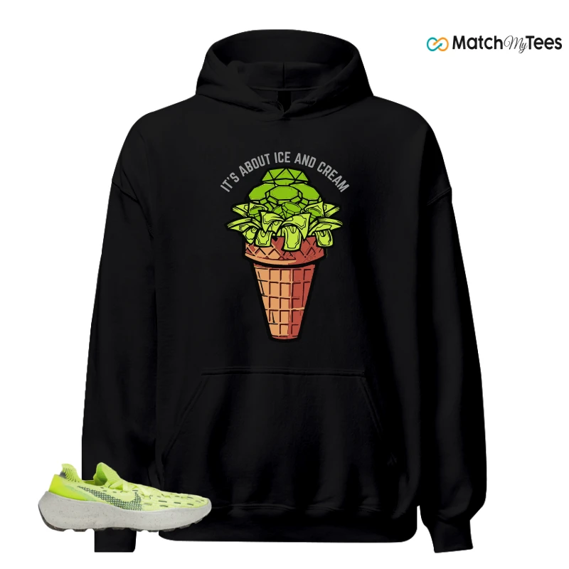 NIKE SPACE HIPPIE 04 LIGHT LEMMON TWIST SNEAKER Matching Tees hoodie