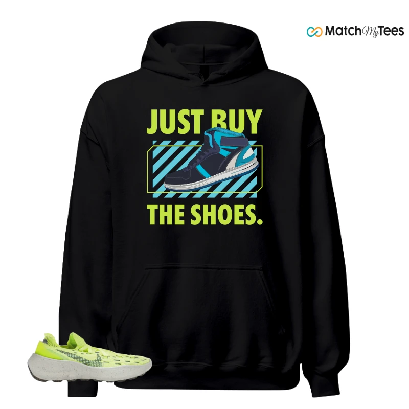 NIKE SPACE HIPPIE 04 LIGHT LEMMON TWIST SNEAKER Matching Tees hoodie