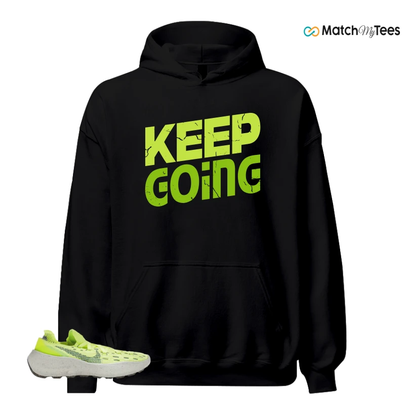 NIKE SPACE HIPPIE 04 LIGHT LEMMON TWIST SNEAKER Matching Tees hoodie