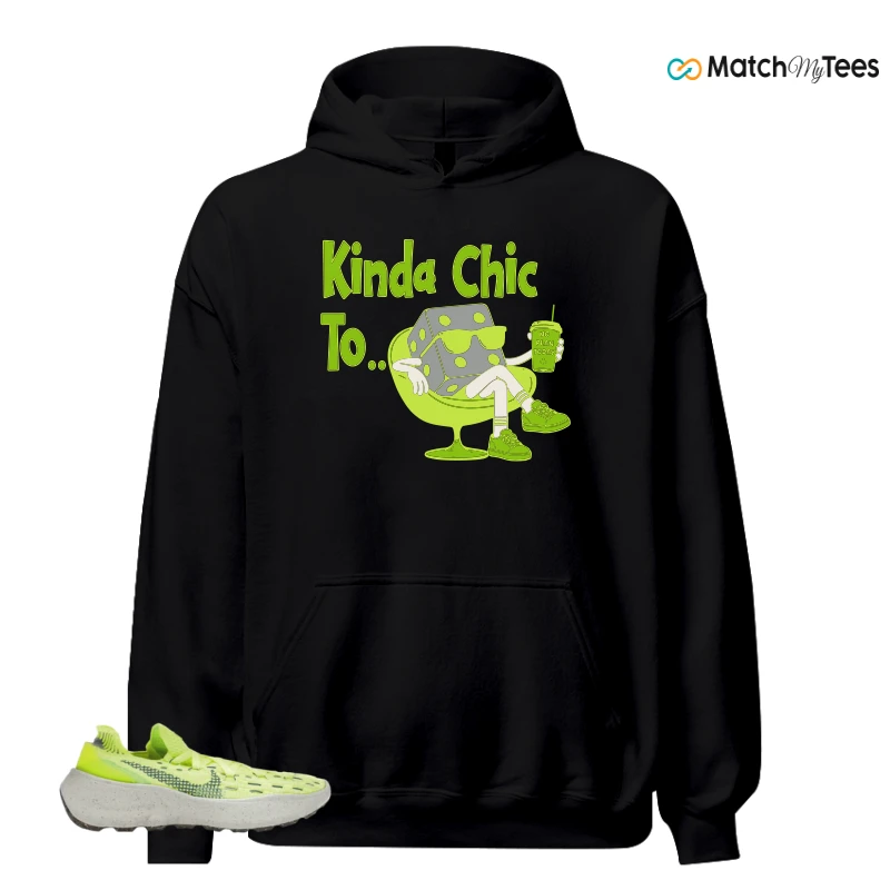 NIKE SPACE HIPPIE 04 LIGHT LEMMON TWIST SNEAKER Matching Tees hoodie