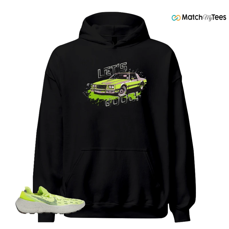 NIKE SPACE HIPPIE 04 LIGHT LEMMON TWIST SNEAKER Matching Tees hoodie