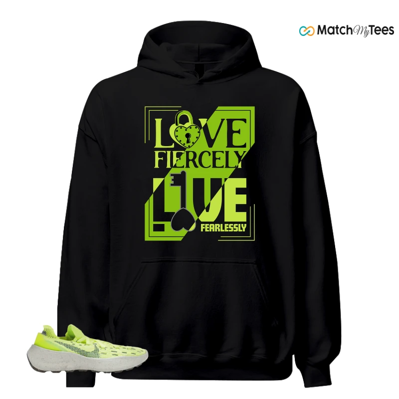 NIKE SPACE HIPPIE 04 LIGHT LEMMON TWIST SNEAKER Matching Tees hoodie