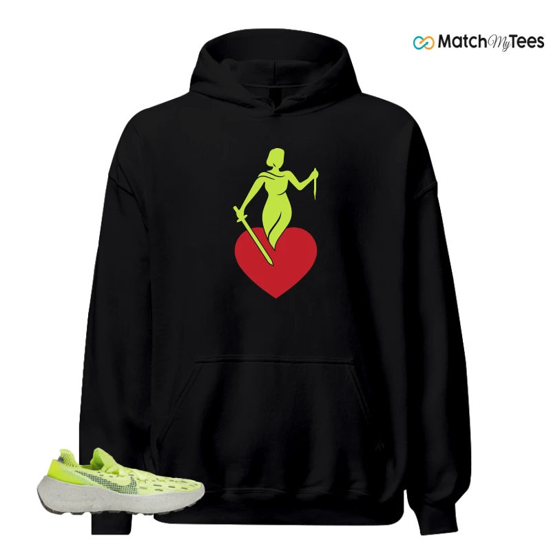 NIKE SPACE HIPPIE 04 LIGHT LEMMON TWIST SNEAKER Matching Tees hoodie