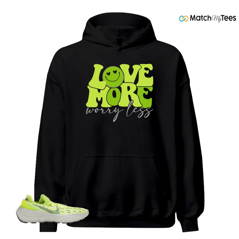 NIKE SPACE HIPPIE 04 LIGHT LEMMON TWIST SNEAKER Matching Tees hoodie