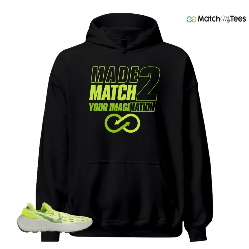NIKE SPACE HIPPIE 04 LIGHT LEMMON TWIST SNEAKER Matching Tees hoodie