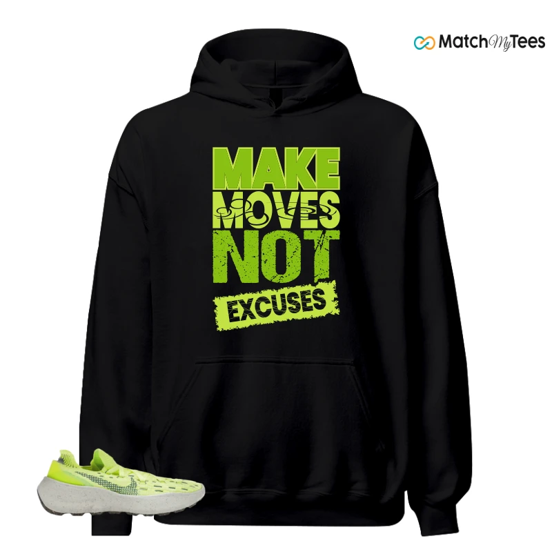 NIKE SPACE HIPPIE 04 LIGHT LEMMON TWIST SNEAKER Matching Tees hoodie