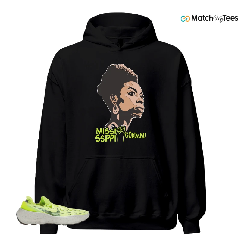 NIKE SPACE HIPPIE 04 LIGHT LEMMON TWIST SNEAKER Matching Tees hoodie