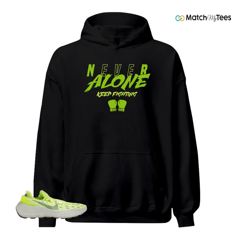 NIKE SPACE HIPPIE 04 LIGHT LEMMON TWIST SNEAKER Matching Tees hoodie