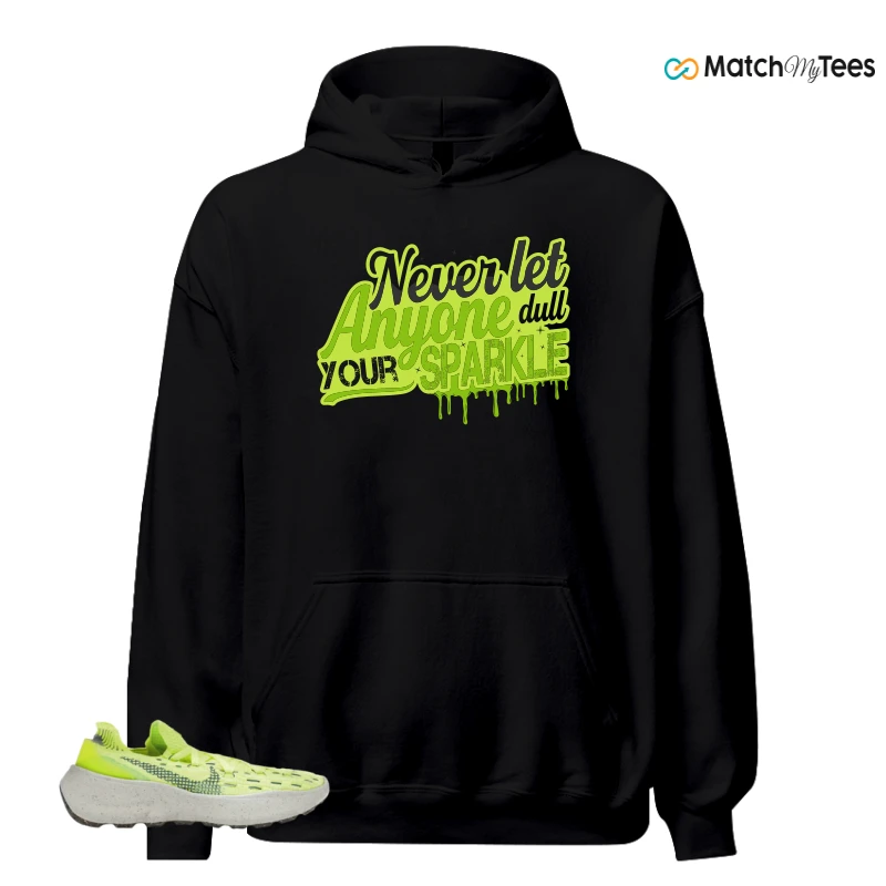 NIKE SPACE HIPPIE 04 LIGHT LEMMON TWIST SNEAKER Matching Tees hoodie