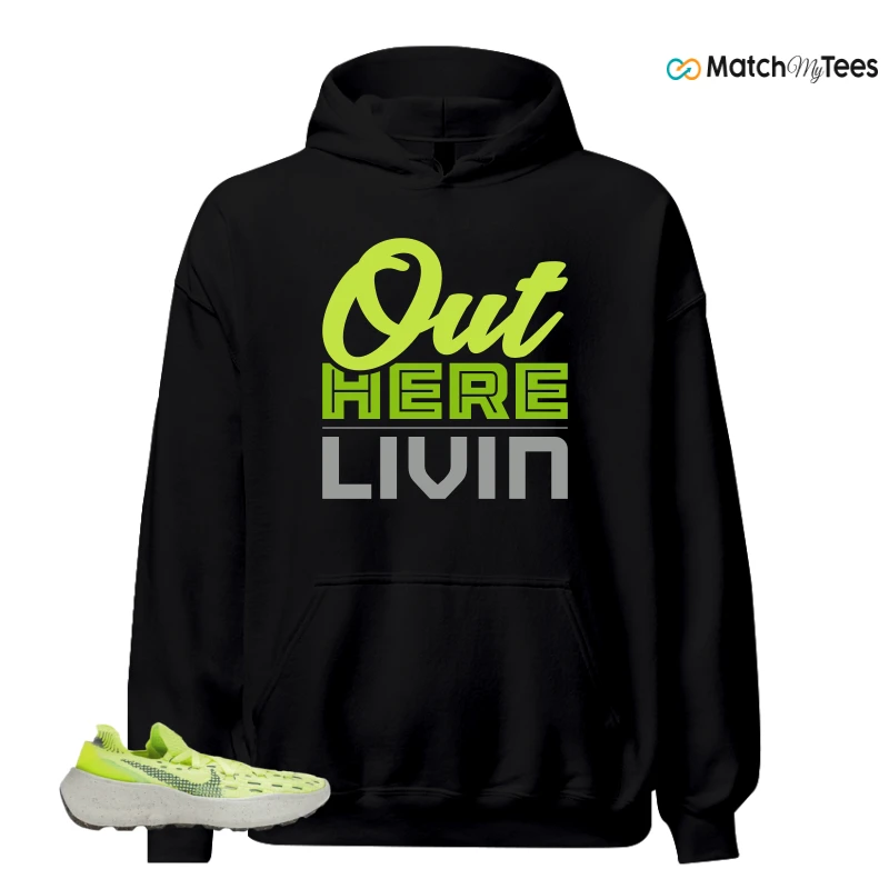 NIKE SPACE HIPPIE 04 LIGHT LEMMON TWIST SNEAKER Matching Tees hoodie