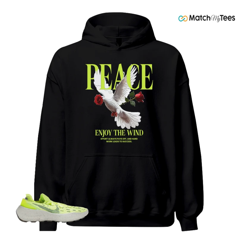 NIKE SPACE HIPPIE 04 LIGHT LEMMON TWIST SNEAKER Matching Tees hoodie