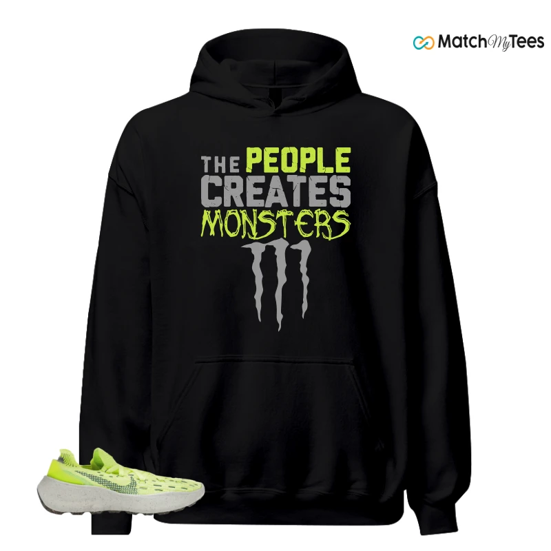NIKE SPACE HIPPIE 04 LIGHT LEMMON TWIST SNEAKER Matching Tees hoodie