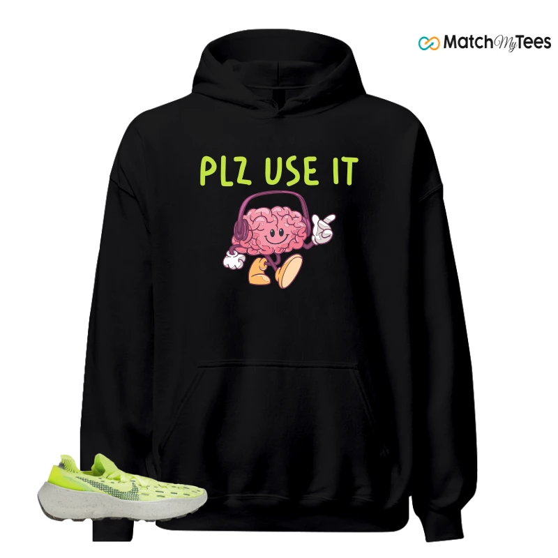 NIKE SPACE HIPPIE 04 LIGHT LEMMON TWIST SNEAKER Matching Tees hoodie