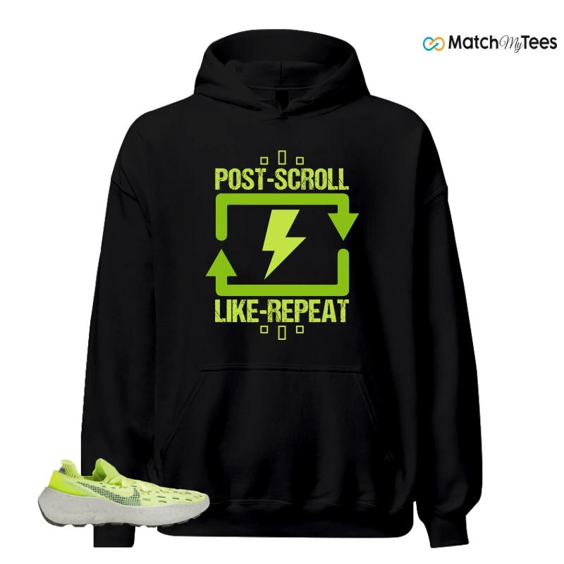 NIKE SPACE HIPPIE 04 LIGHT LEMMON TWIST SNEAKER Matching Tees hoodie