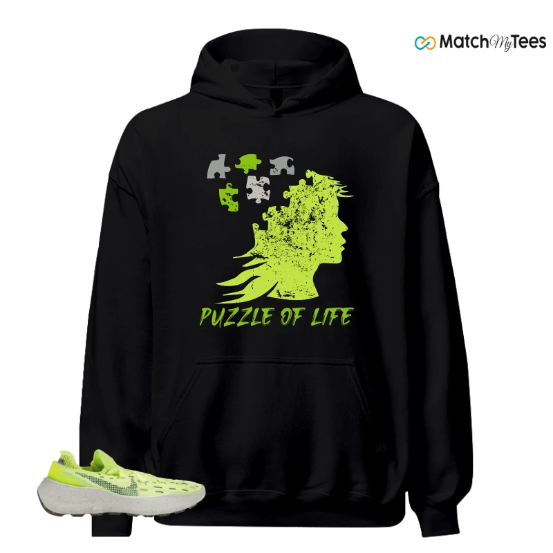 NIKE SPACE HIPPIE 04 LIGHT LEMMON TWIST SNEAKER Matching Tees hoodie