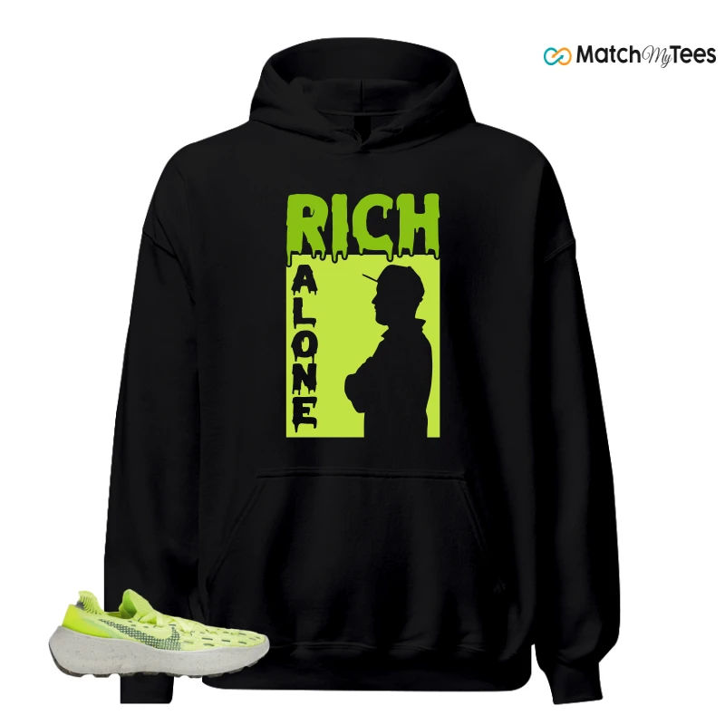 NIKE SPACE HIPPIE 04 LIGHT LEMMON TWIST SNEAKER Matching Tees hoodie