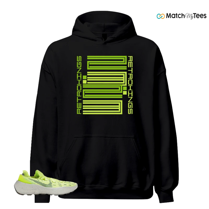 NIKE SPACE HIPPIE 04 LIGHT LEMMON TWIST SNEAKER Matching Tees hoodie