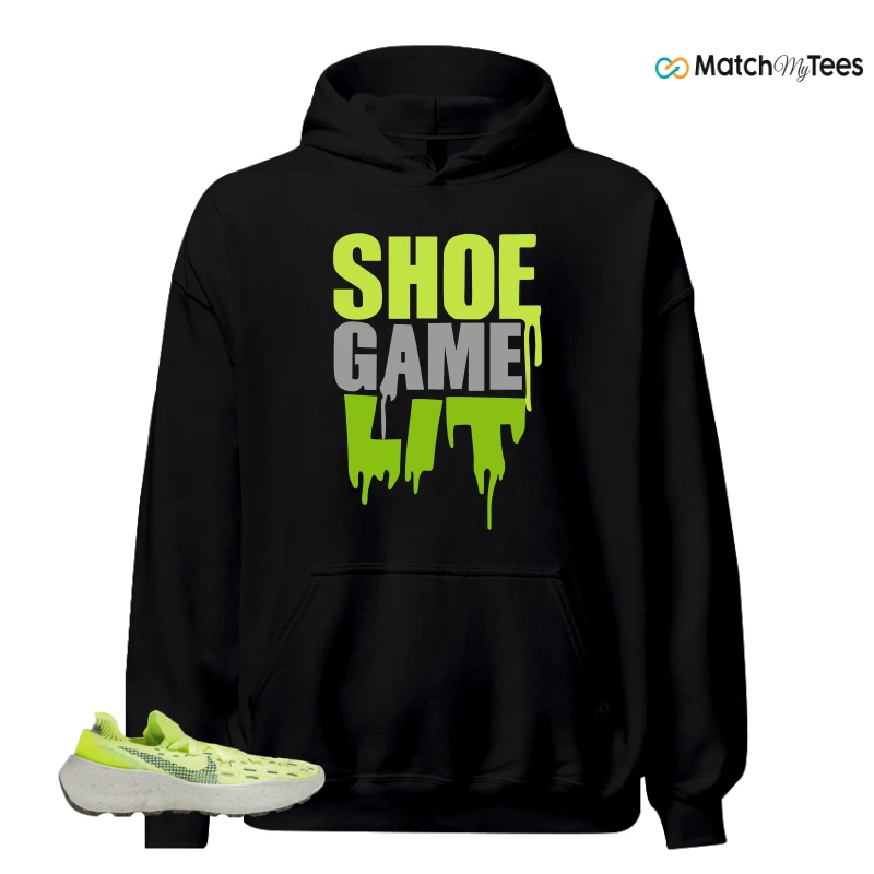 NIKE SPACE HIPPIE 04 LIGHT LEMMON TWIST SNEAKER Matching Tees hoodie