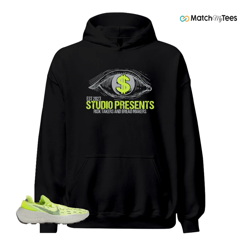 NIKE SPACE HIPPIE 04 LIGHT LEMMON TWIST SNEAKER Matching Tees hoodie