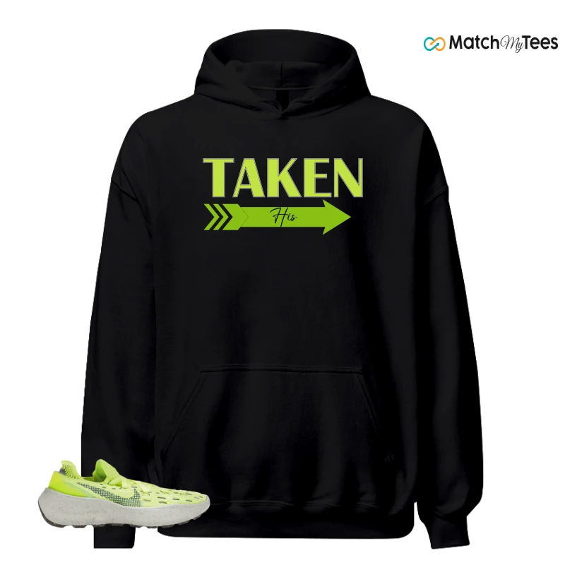 NIKE SPACE HIPPIE 04 LIGHT LEMMON TWIST SNEAKER Matching Tees hoodie