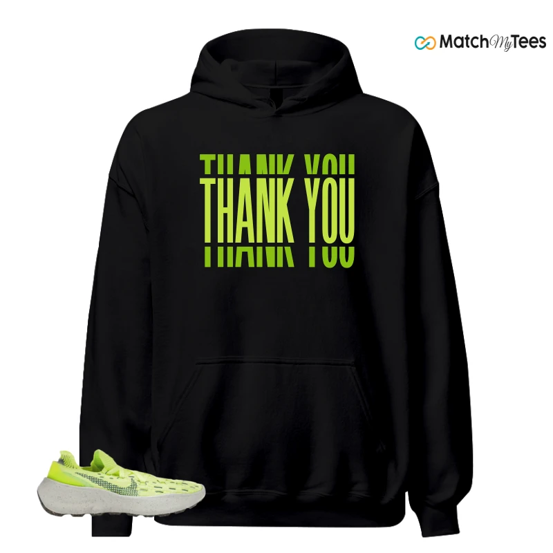 NIKE SPACE HIPPIE 04 LIGHT LEMMON TWIST SNEAKER Matching Tees hoodie