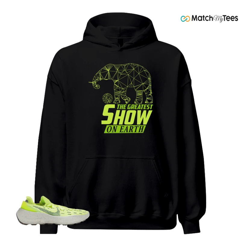 NIKE SPACE HIPPIE 04 LIGHT LEMMON TWIST SNEAKER Matching Tees hoodie