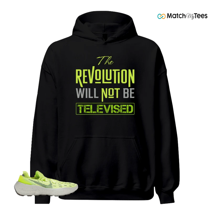 NIKE SPACE HIPPIE 04 LIGHT LEMMON TWIST SNEAKER Matching Tees hoodie