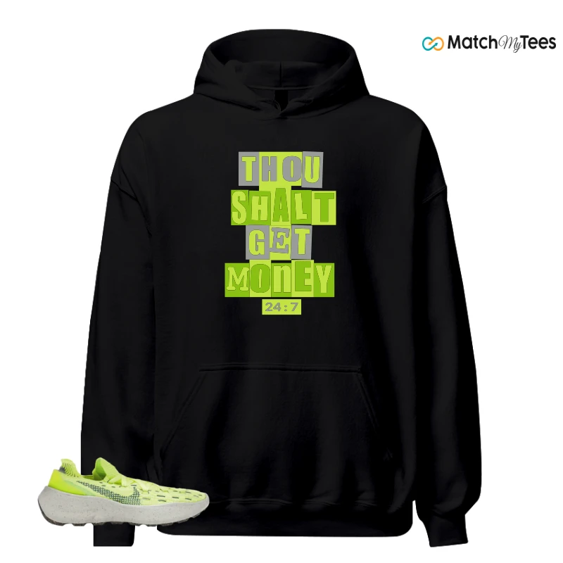NIKE SPACE HIPPIE 04 LIGHT LEMMON TWIST SNEAKER Matching Tees hoodie
