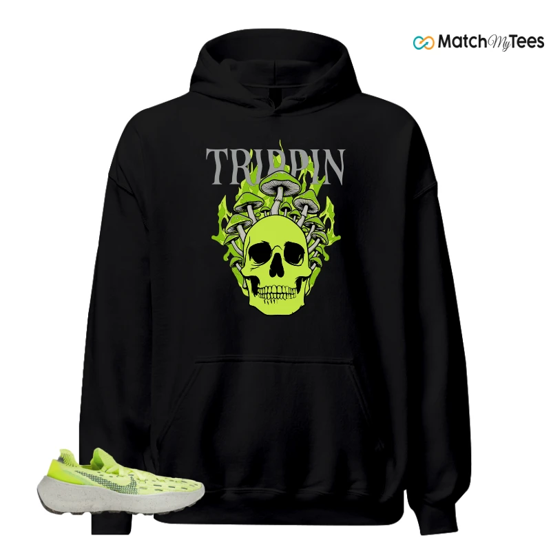 NIKE SPACE HIPPIE 04 LIGHT LEMMON TWIST SNEAKER Matching Tees hoodie