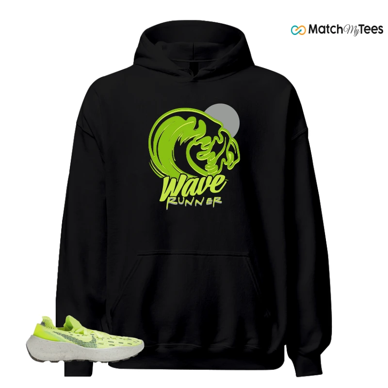 NIKE SPACE HIPPIE 04 LIGHT LEMMON TWIST SNEAKER Matching Tees hoodie